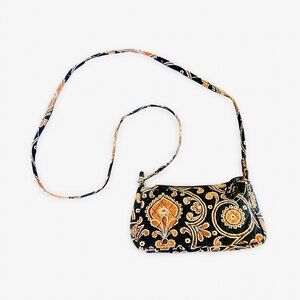 Vera Bradley Adjustable Cross Body Bag with Paisley Print